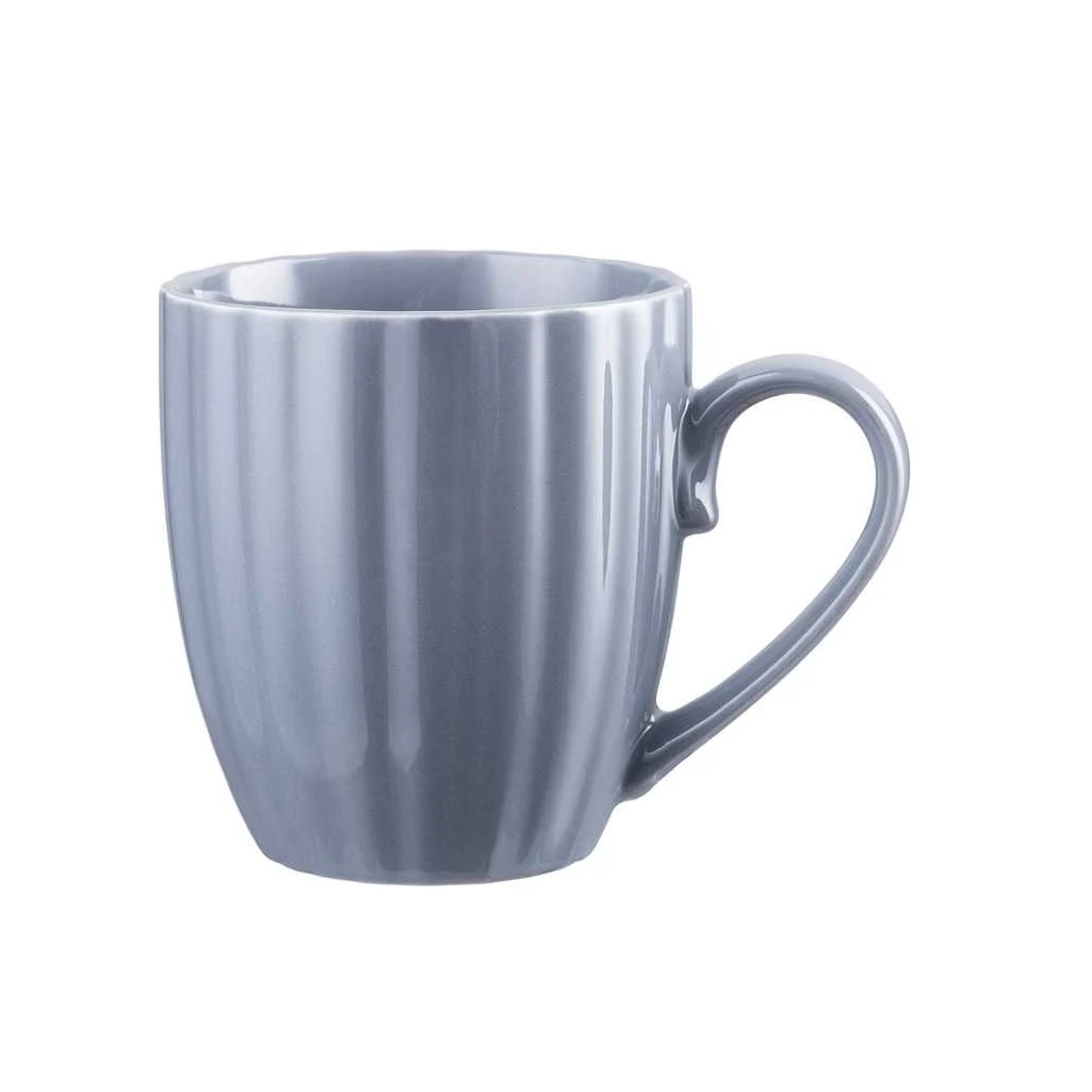 Кружка чайная Lefard, серая, объем 360 мл, фарфоровая, 191-308