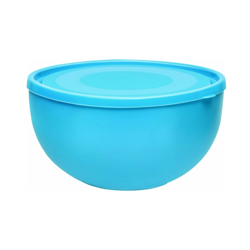 Салатник Эльфпласт с крышкой, пластик, различные цвета, 1.4 л