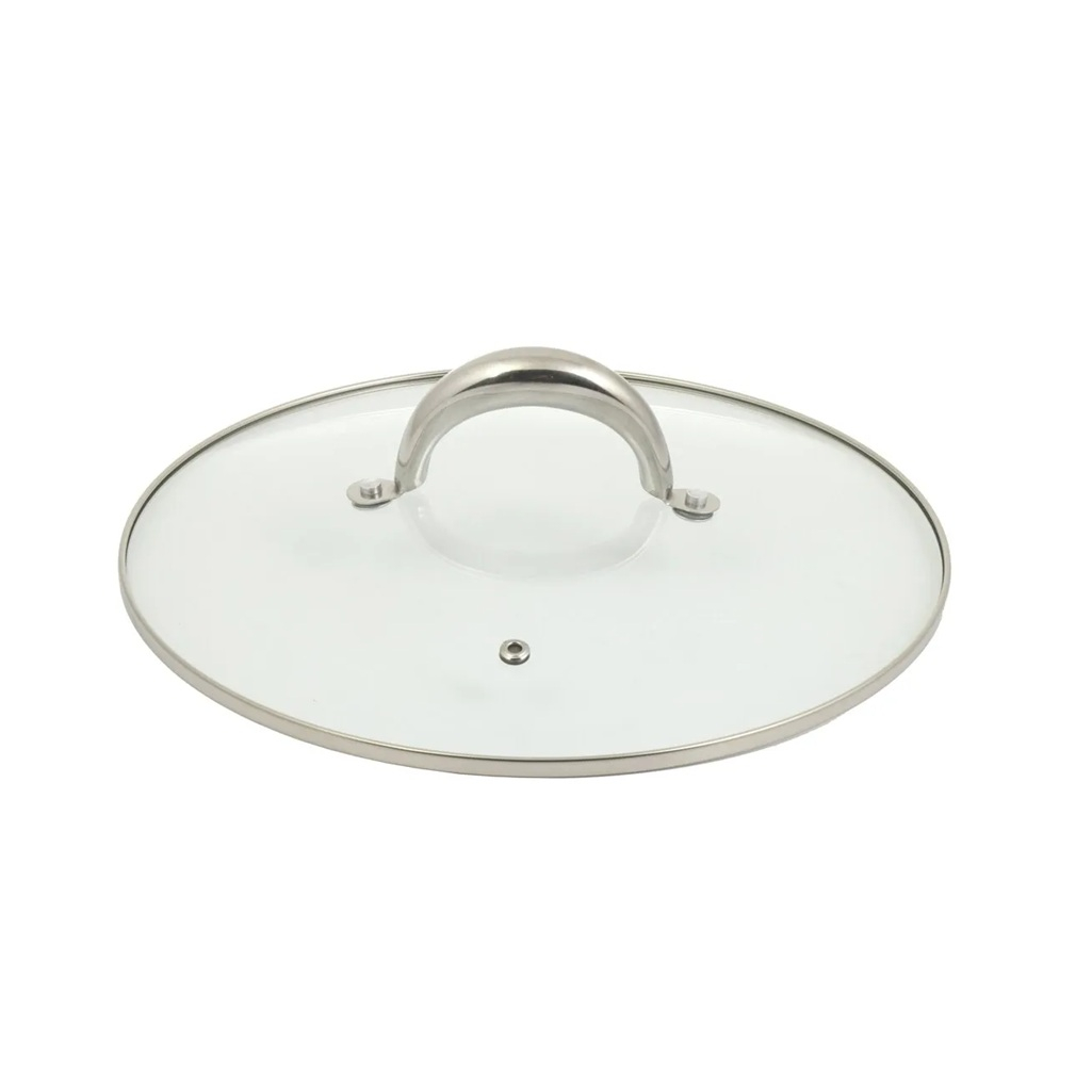 Кастрюля Daniks SD-6BP-10 Общепит с крышкой, нержавеющая сталь, индукция, 10 л