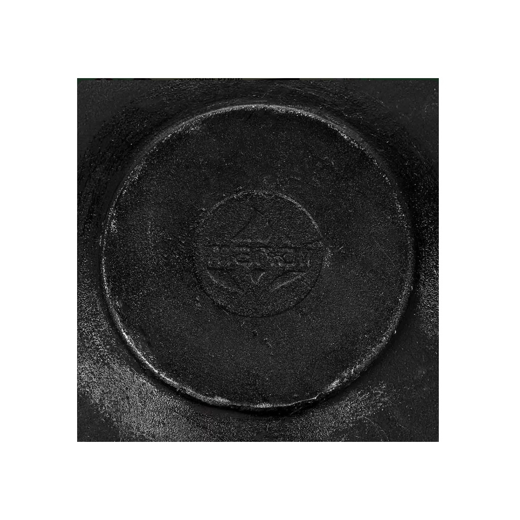 Казан Manoli чугунный, 6 л, крышка-сковорода, литые ручки, черный, К6-01