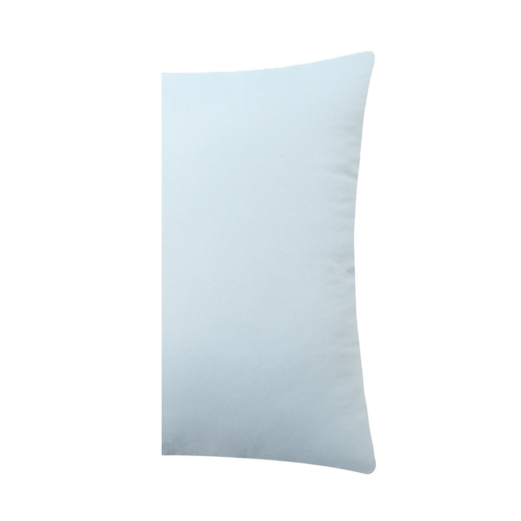Подушка декоративная Этель 10353238, велюр, светло-голубая, 40х40 см