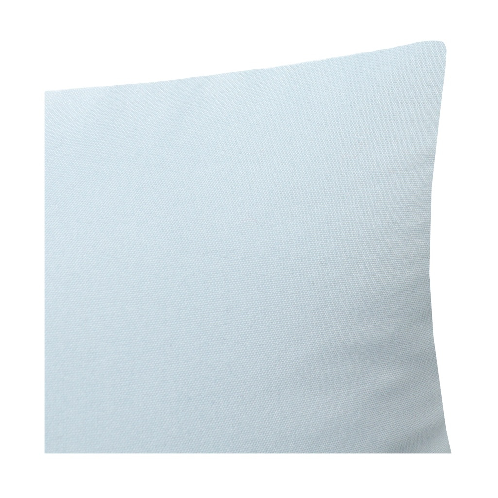 Подушка декоративная Этель 10353238, велюр, светло-голубая, 40х40 см