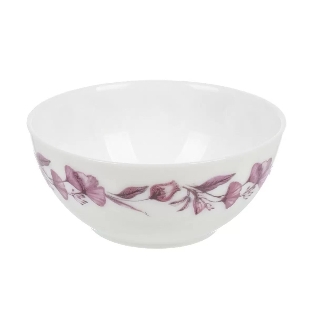 Салатник Luminarc Бэль V9157, стеклокерамика, круглый, белый, 8х12 см