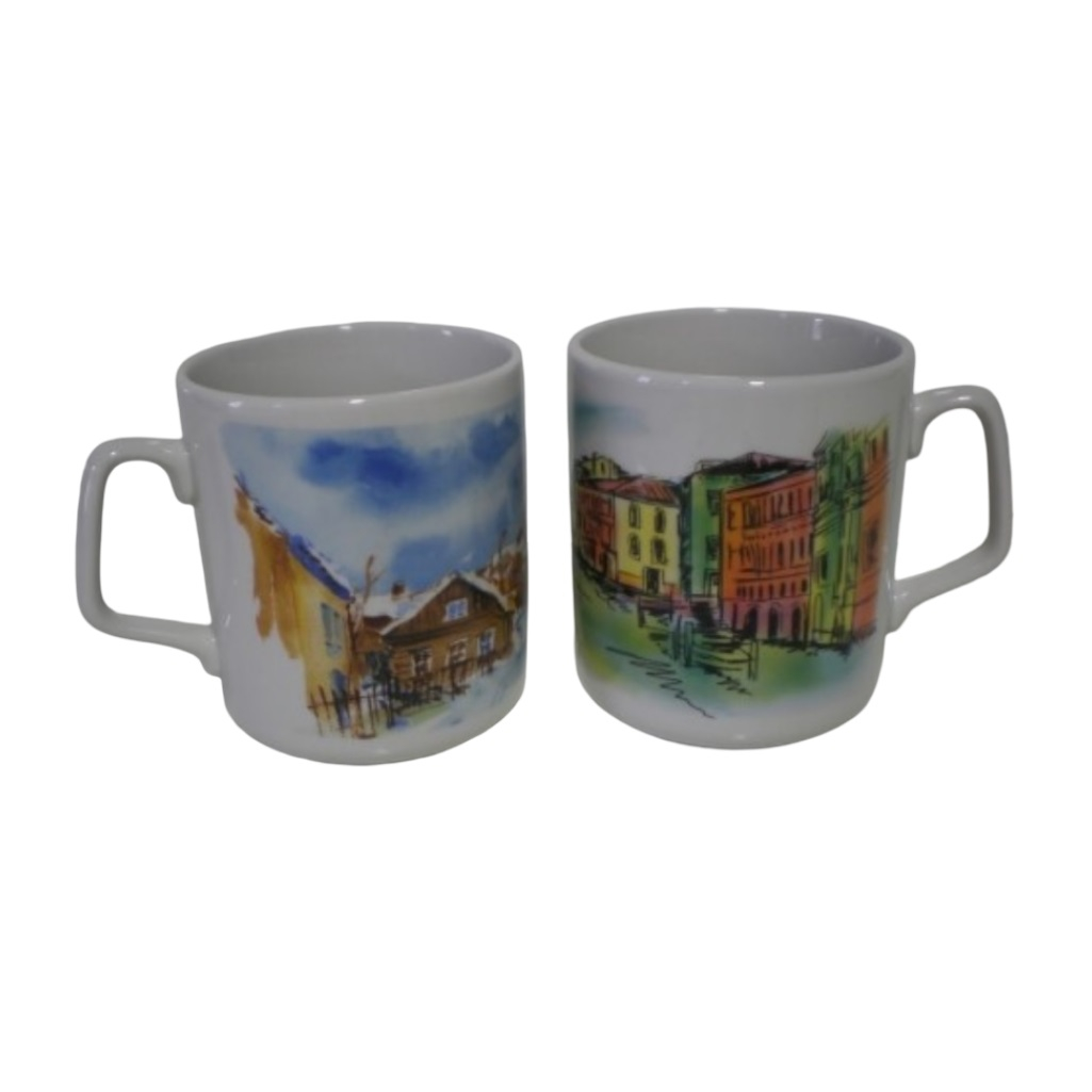 Кружка ДФЗ Эльза Круиз, 350 мл, фарфор, 110х80х90 мм, 7С1121