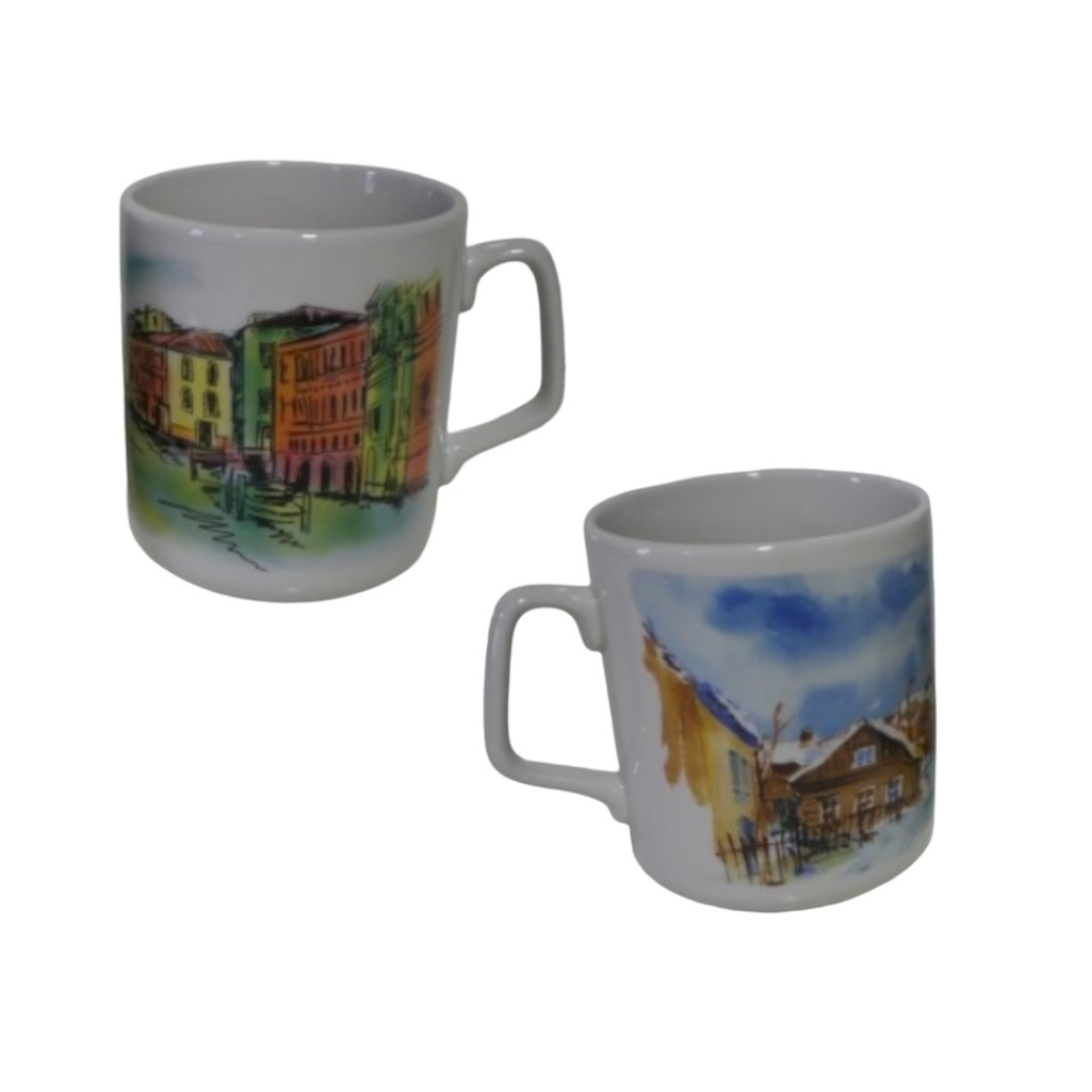 Кружка ДФЗ Эльза Круиз, 350 мл, фарфор, 110х80х90 мм, 7С1121