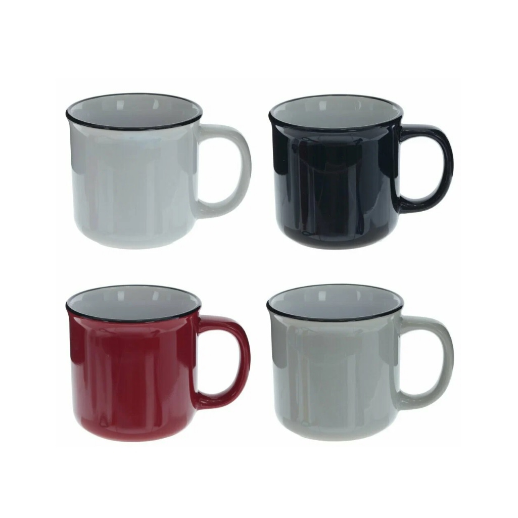 Кружка Ремеко, керамика, 400 мл, 90х95х130 мм, цвет в ассортименте, 797462