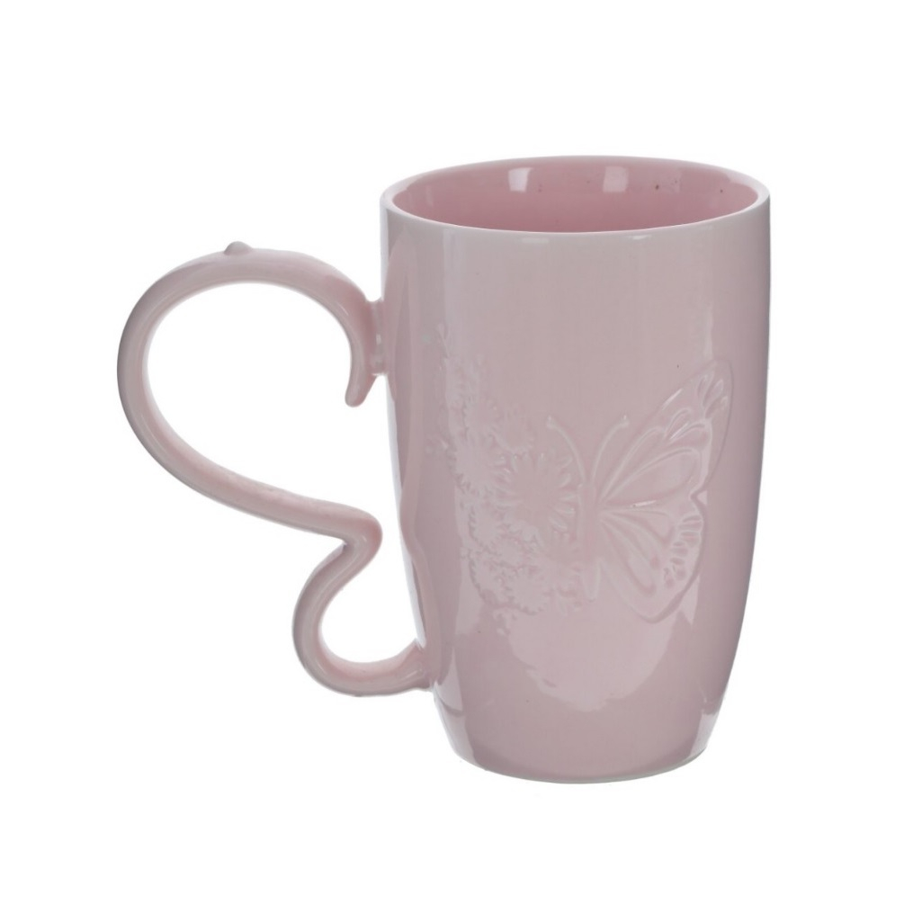 Кружка Ремеко, фарфор, 400 мл, 135х80х120 мм, цвет в ассортименте, 796211