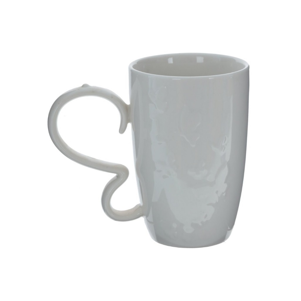 Кружка Ремеко, фарфор, 400 мл, 135х80х120 мм, цвет в ассортименте, 796211