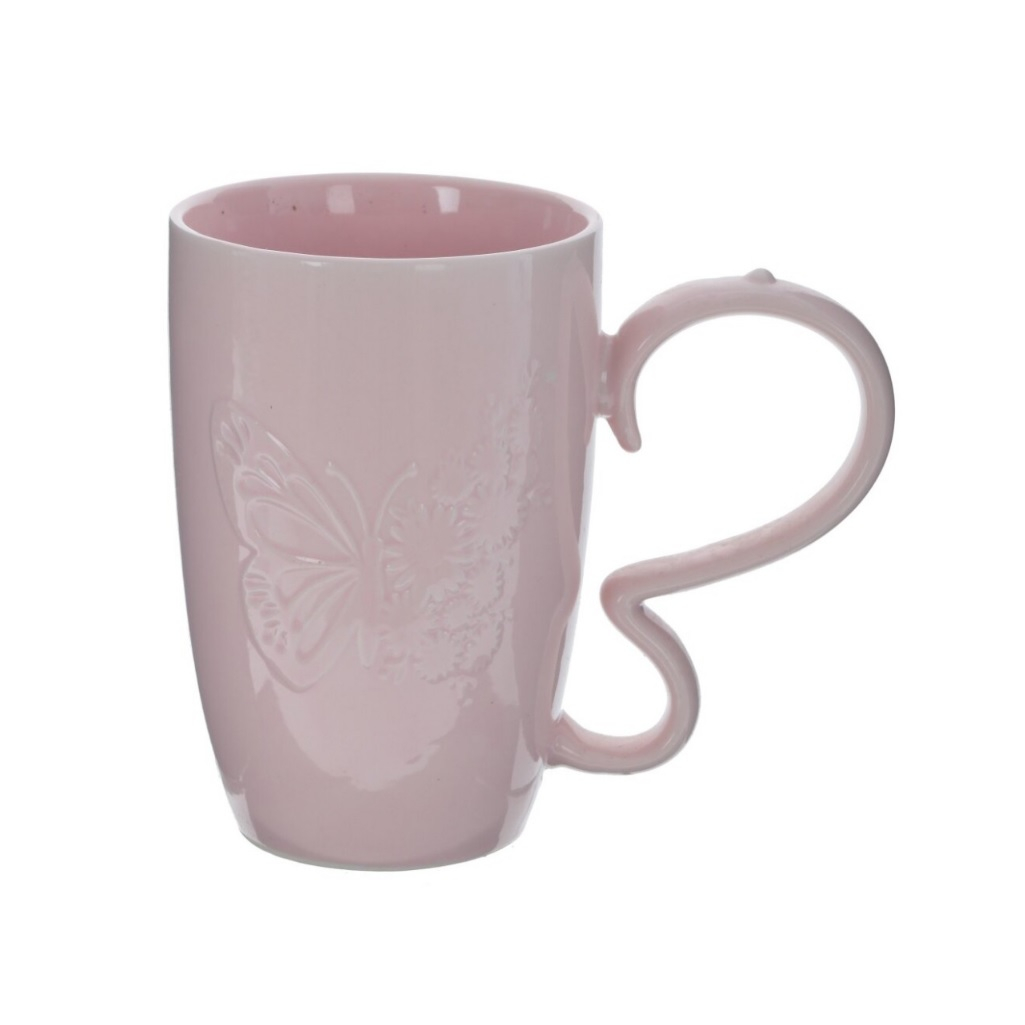 Кружка Ремеко, фарфор, 400 мл, 135х80х120 мм, цвет в ассортименте, 796211