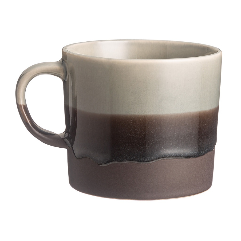 Кружка Bronco Country Stoneware, 380 мл, керамика, коричневый с бежевым, 445-111