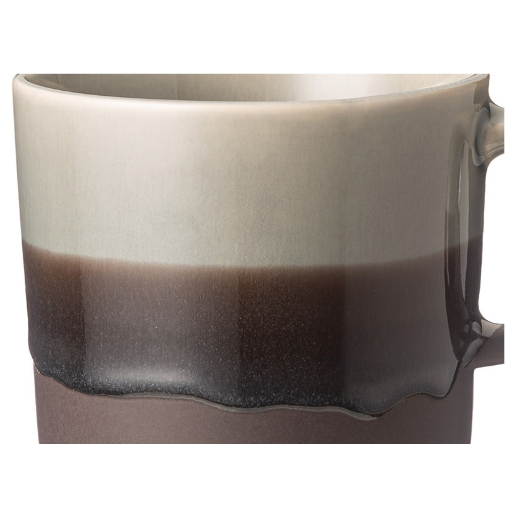 Кружка Bronco Country Stoneware, 380 мл, керамика, коричневый с бежевым, 445-111