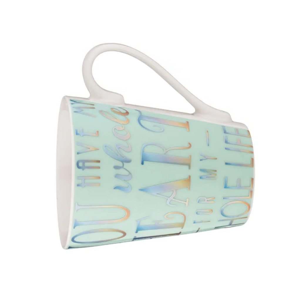 Кружка Lefard Break Time, 385мл, фарфор, голографический эффект, 260-796 