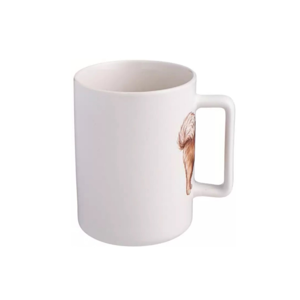 Кружка Lefard Pomeranian Spitz 400 мл, фарфор, белый, 80х70х108 мм, 260-938