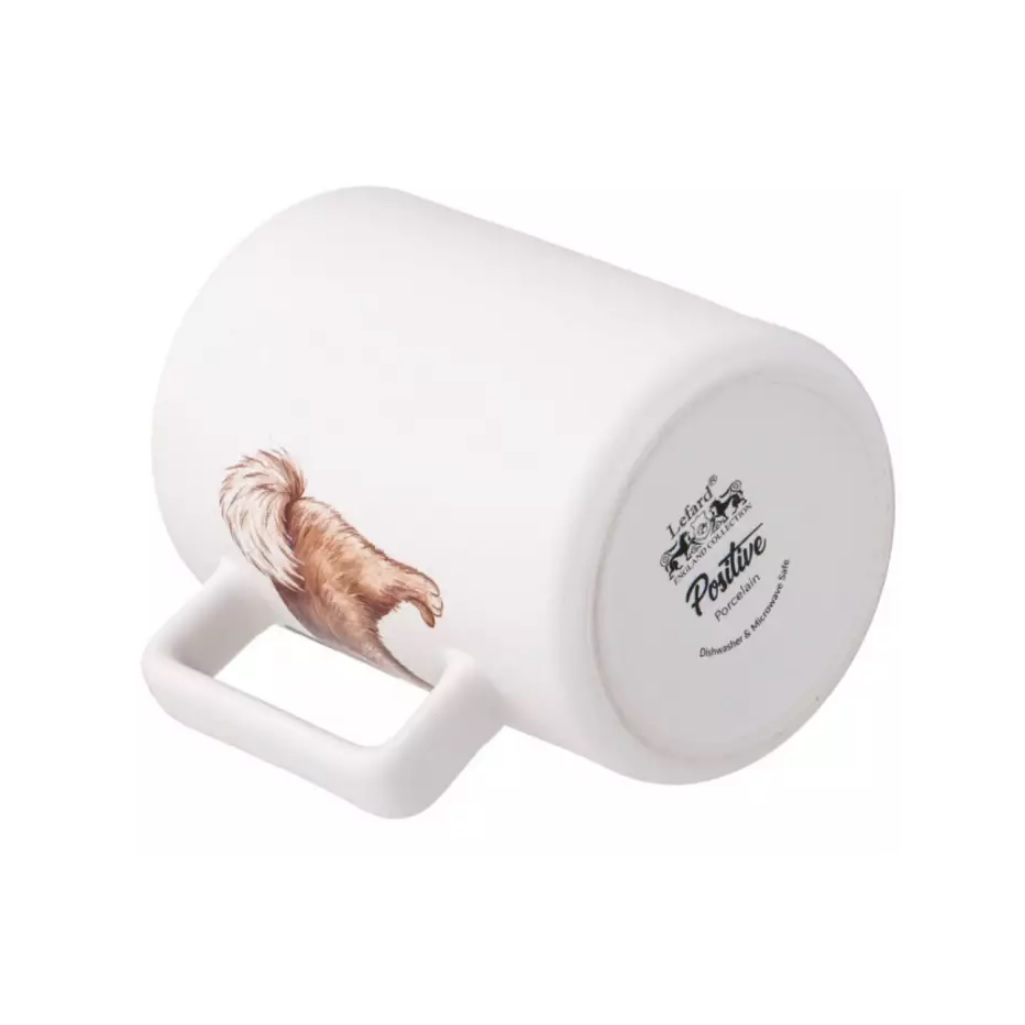 Кружка Lefard Pomeranian Spitz 400 мл, фарфор, белый, 80х70х108 мм, 260-938