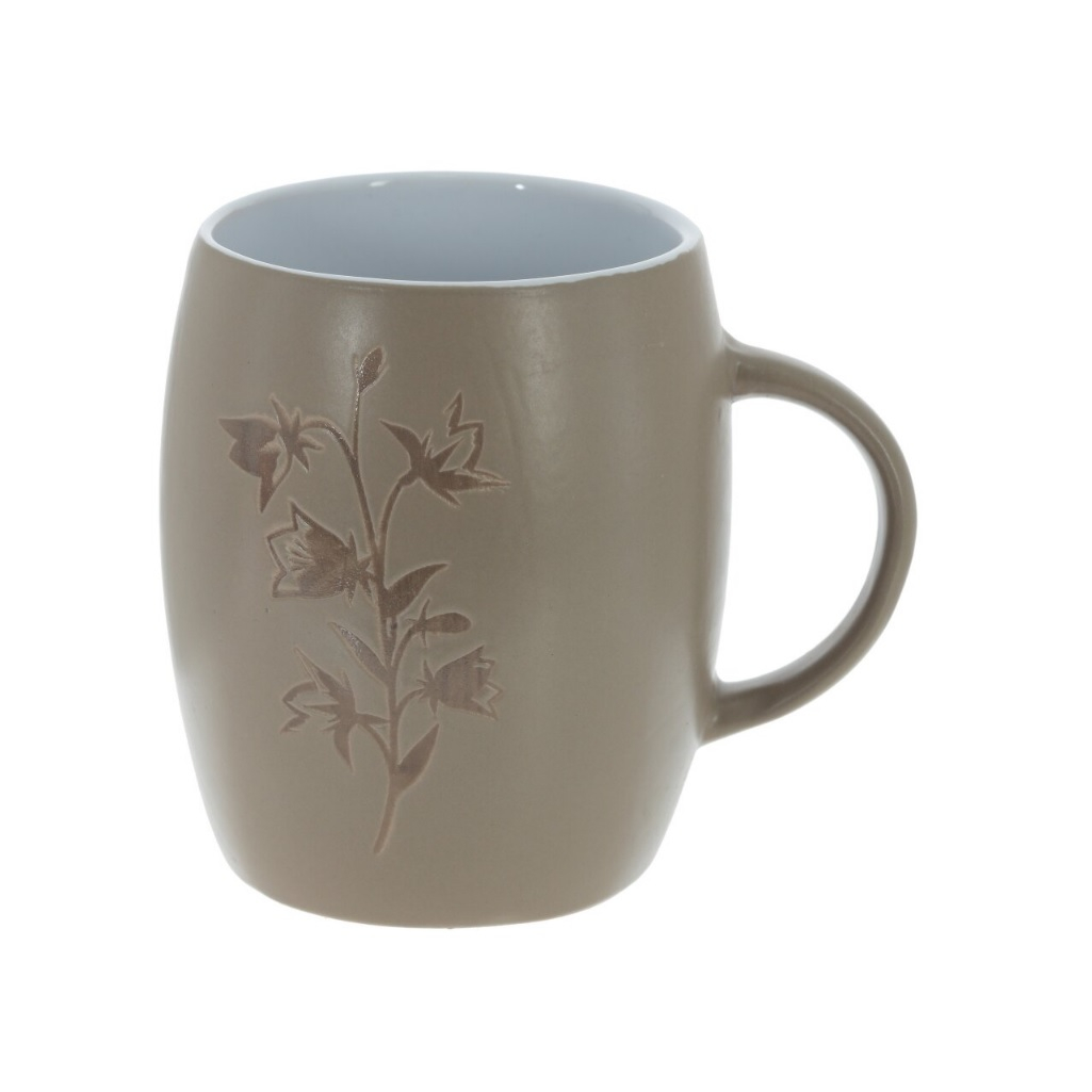 Кружка Ремеко, фарфор, 500 мл, 120х85х105 мм, цвет в ассортименте, 815590