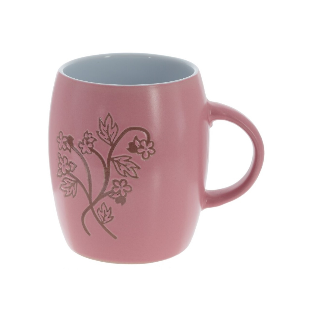 Кружка Ремеко, фарфор, 500 мл, 120х85х105 мм, цвет в ассортименте, 815590