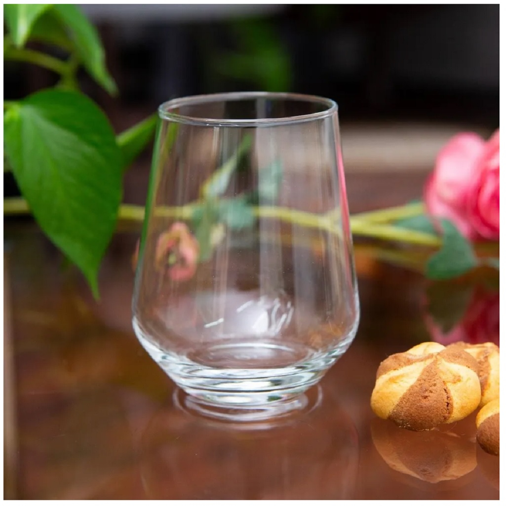 Набор стаканов Pasabahce Allegra 41536, стекло, 425 мл, в упаковке 4 штуки