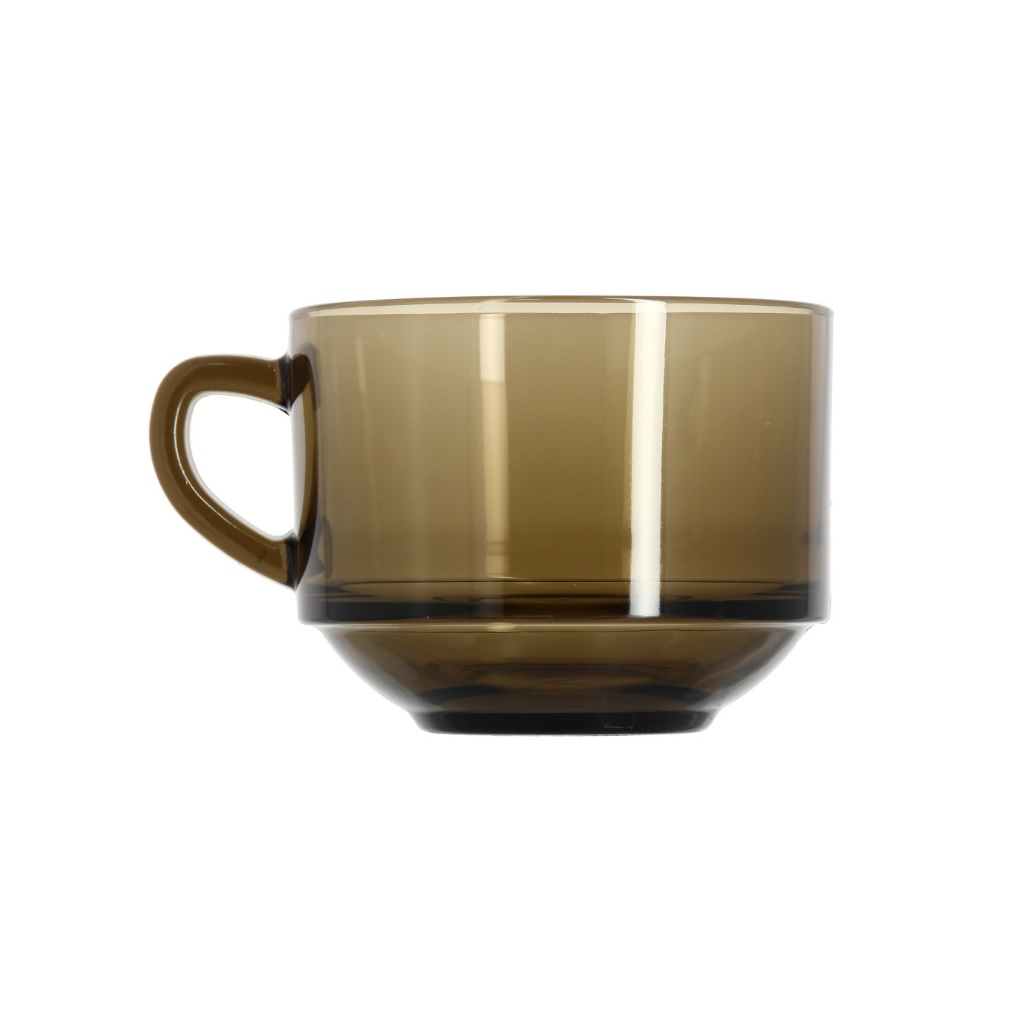 Кружка для супа и бульона Pasabahce Броунз, закаленное стекло, 635 мл, универсальная