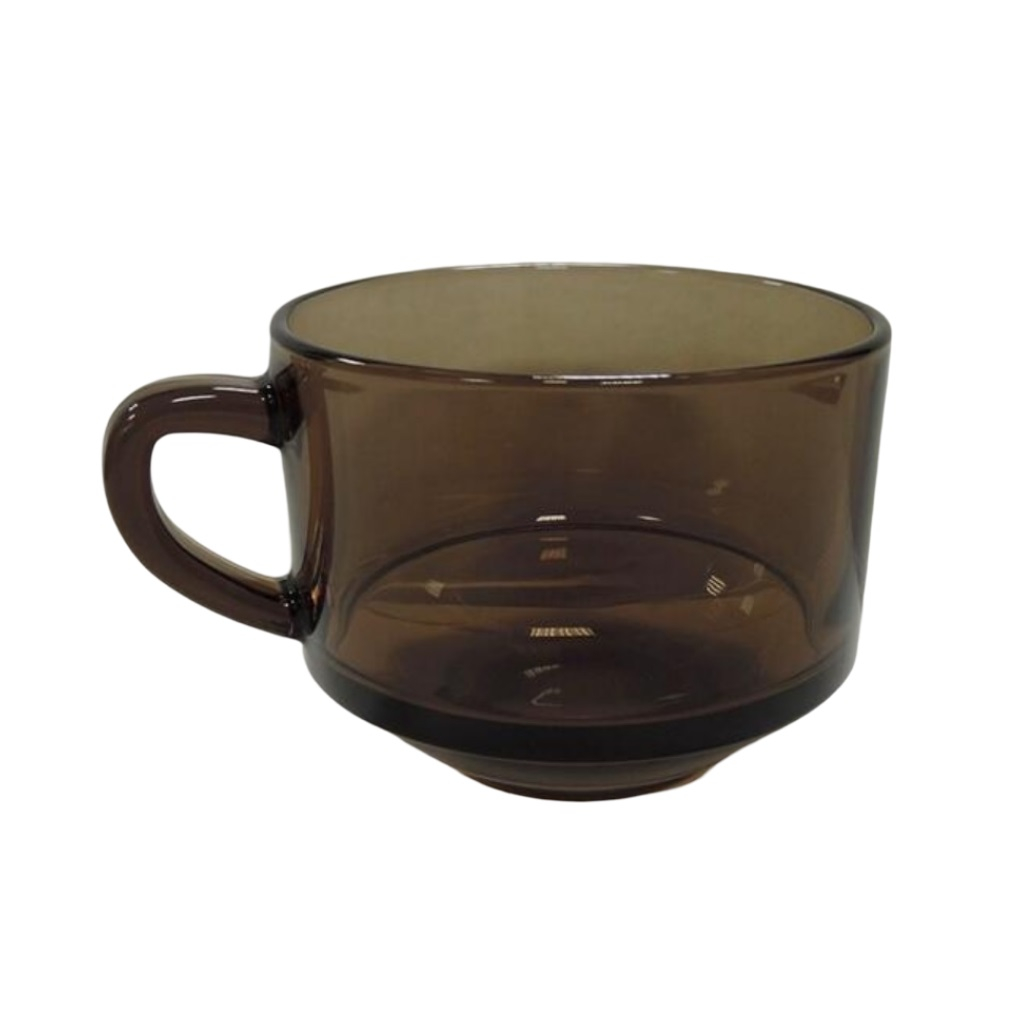 Кружка для супа и бульона Pasabahce Броунз, закаленное стекло, 635 мл, универсальная