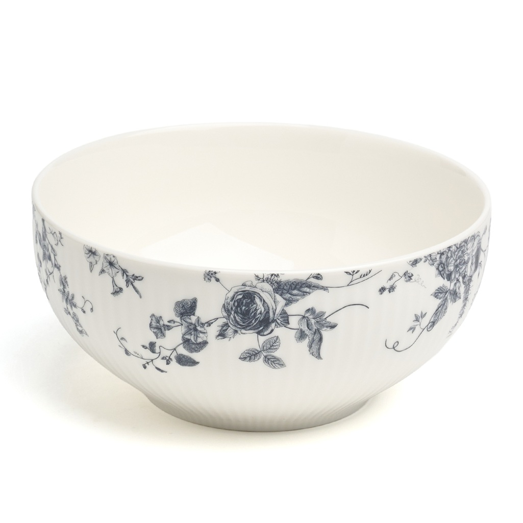 Сервиз столовый Lefard Blue Garden, фарфор, 16 предметов на 4 персоны, белый