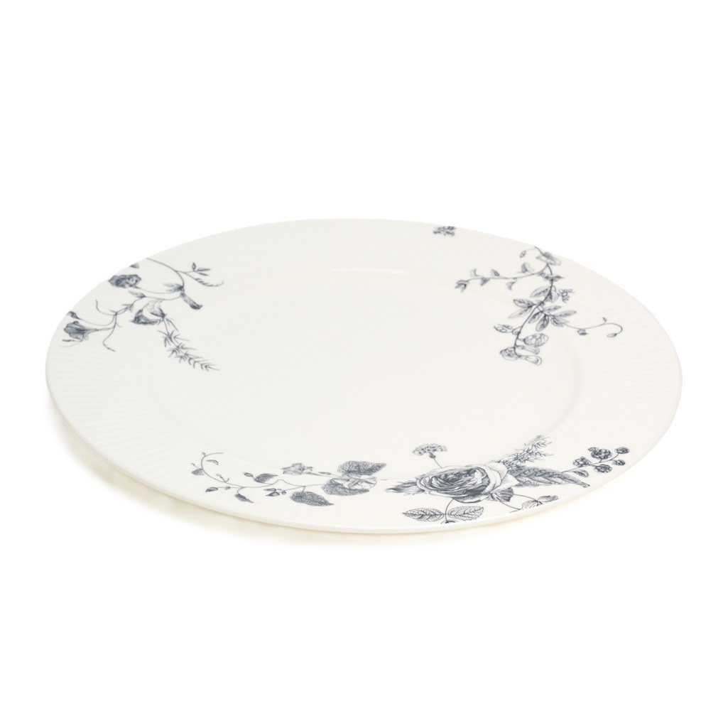 Сервиз столовый Lefard Blue Garden, фарфор, 16 предметов на 4 персоны, белый