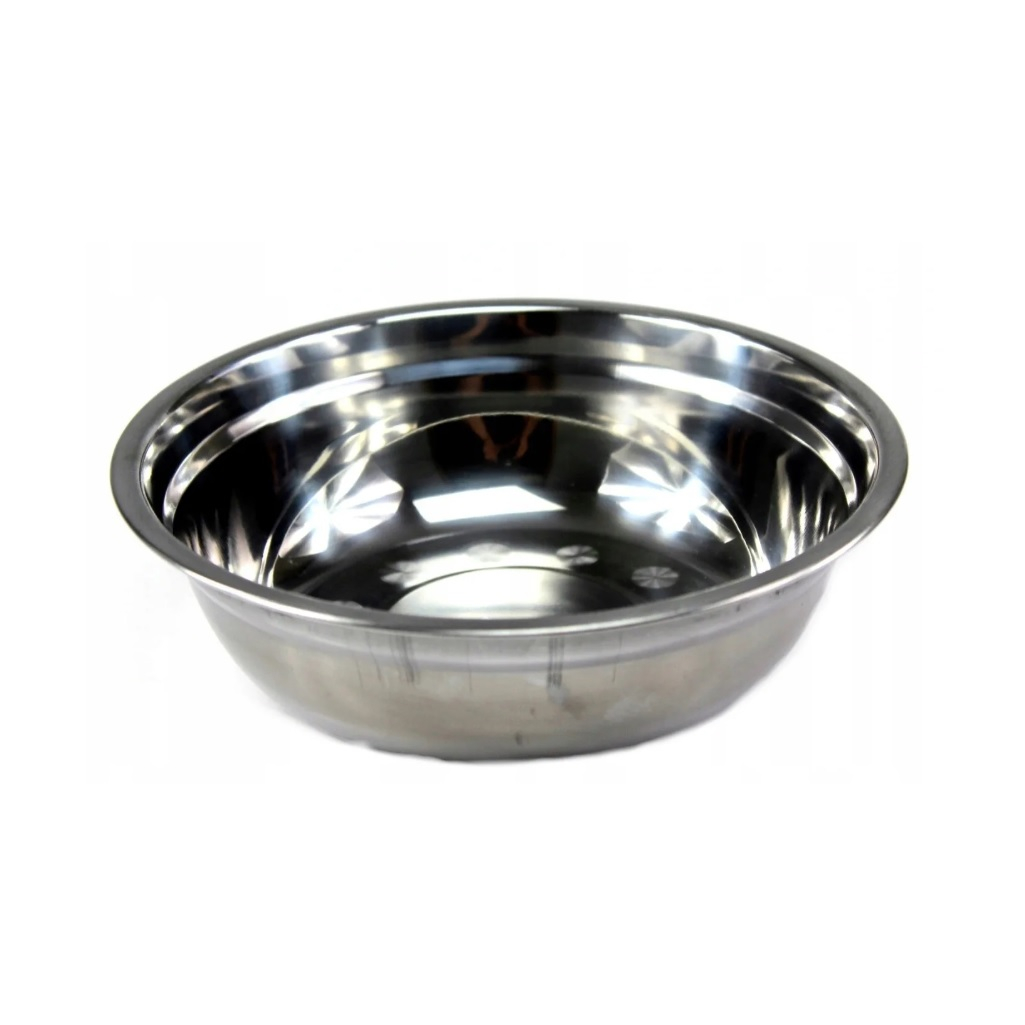Миска глубокая, диаметр 450 мм, нержавеющая сталь, для пищевых продуктов