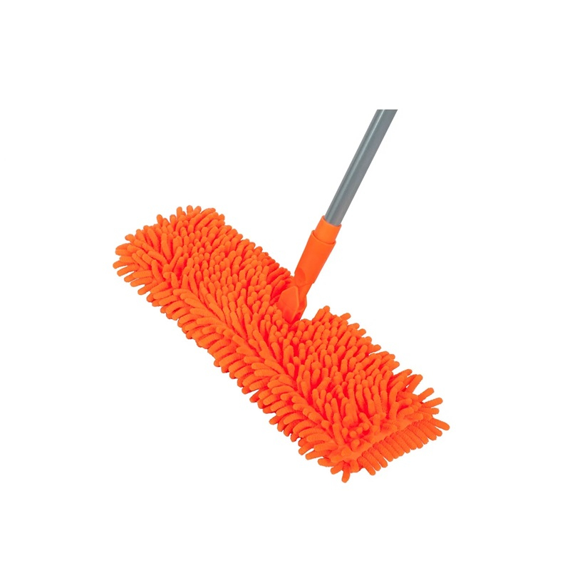 Швабра Master House телескопическая с двусторонней насадкой из микрофибры 70-120см