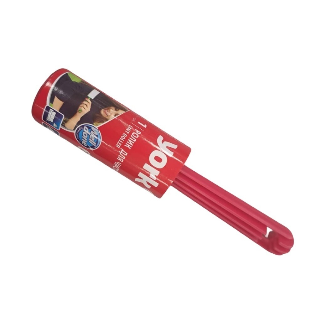 Ролик для чистки одежды York Lint Roller, в комплекте 1 сменный блок, 20 листов