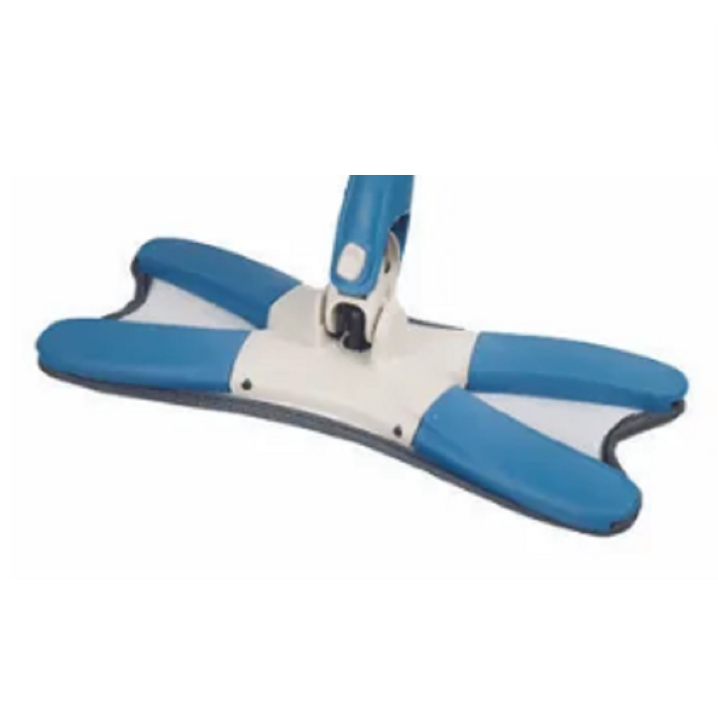 Швабра для пола Dom-Dom X-Typ, износостойкая насадка, микрофибра 14х36х120 см