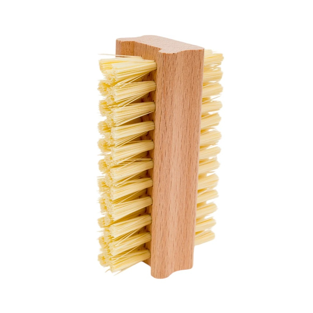 Щетка для рук двухсторонняя York без рукоятки, дерево, 100 мм