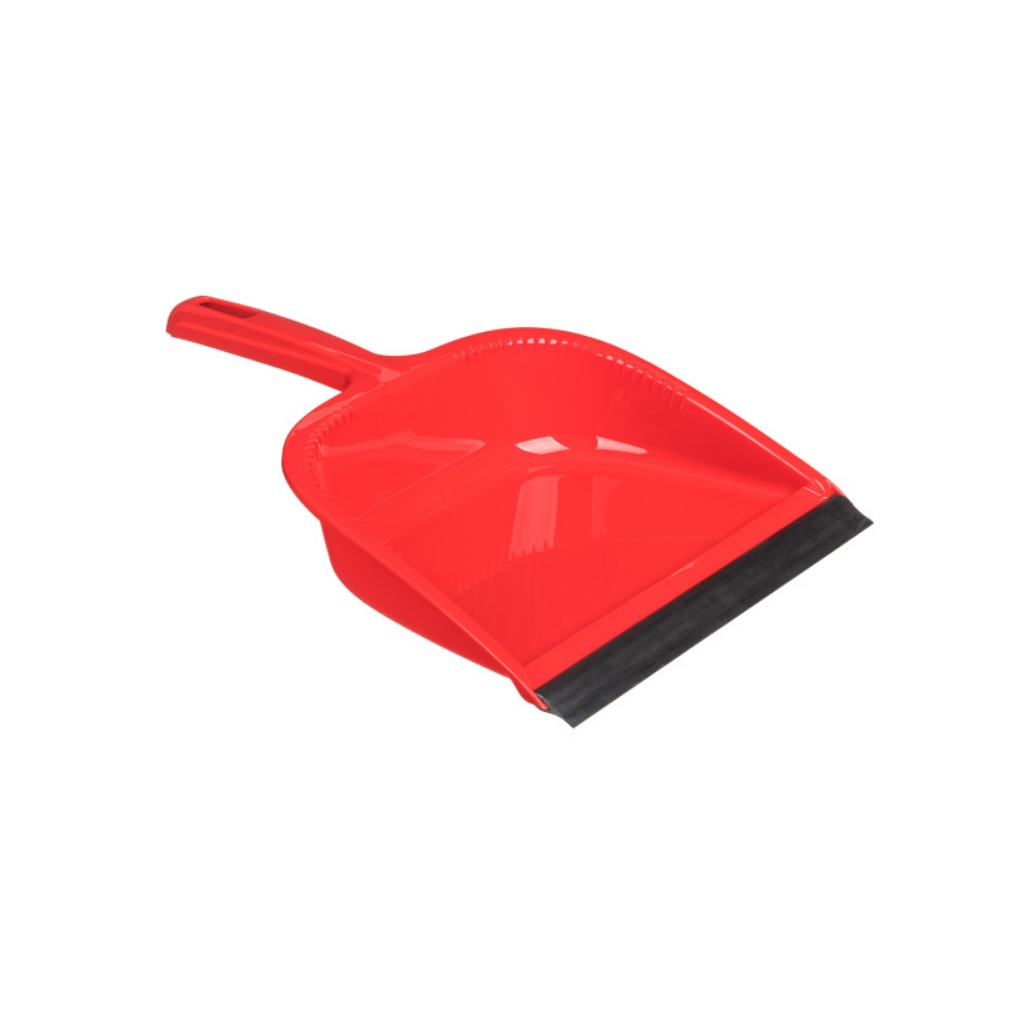 Совок квадратный с кромкой Homver Rimo, полипропилен, красный, 221241306/03