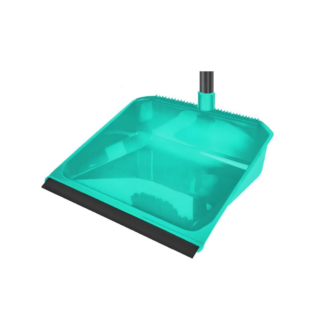 Совок с высокой ручкой Spin&Clean Disco Практик, пластик, аквамарин, SV3865-1АКВ