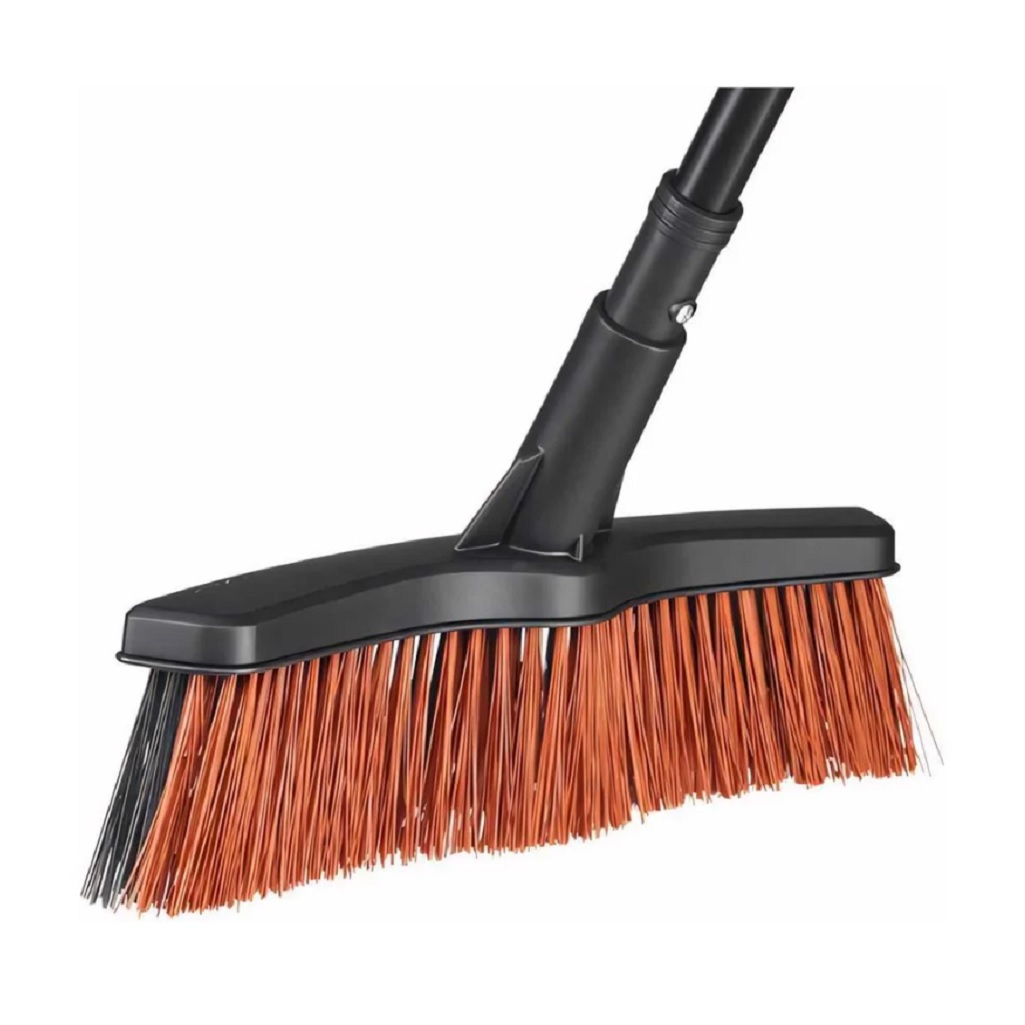 Метла Fiskars Solid средняя, плоская Для уборки территории, террасы, гаража и коридора