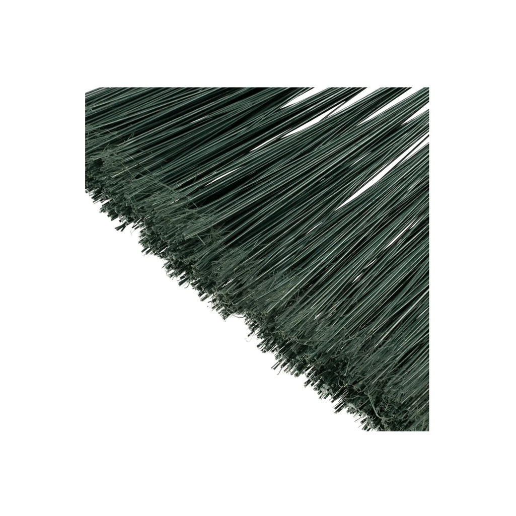 Метла веерная Сибртех 63230 с деревянным черенком, полипропилен, 200х345х1420 мм