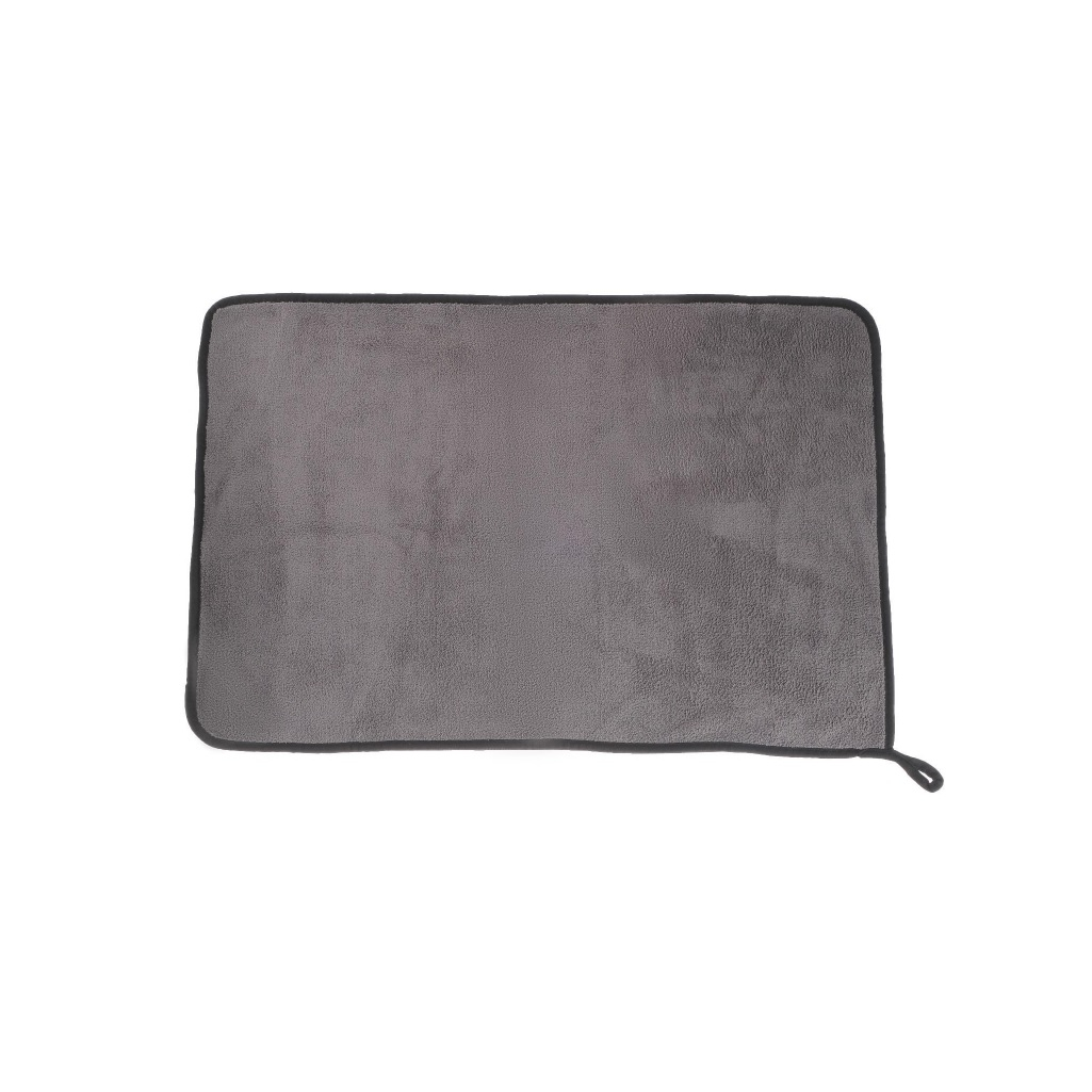 Тряпка для мытья автомобиля Cartage 5179746, микрофибра, 400 г/кв.м, 400х600 мм, желто-серая