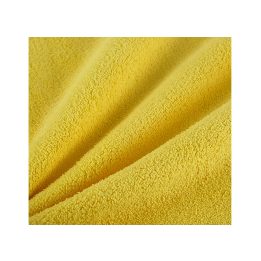 Тряпка для мытья автомобиля Cartage 5179746, микрофибра, 400 г/кв.м, 400х600 мм, желто-серая
