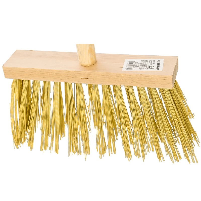 Метла Зубр с деревянной ручкой 120 см