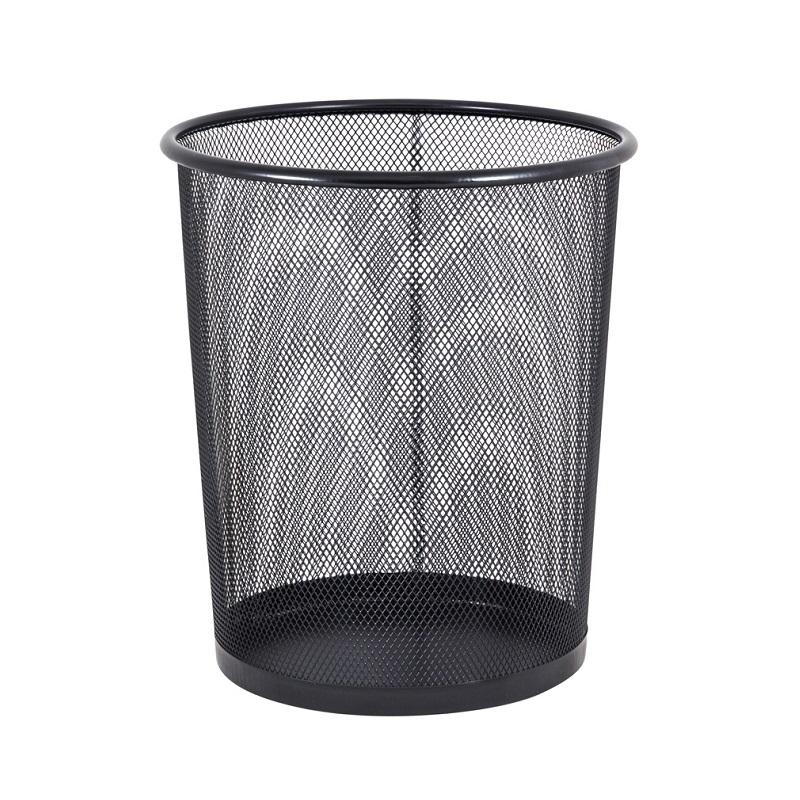 Корзина для бумаг металлическая 9,38 л Рыжий Кот MPB-02