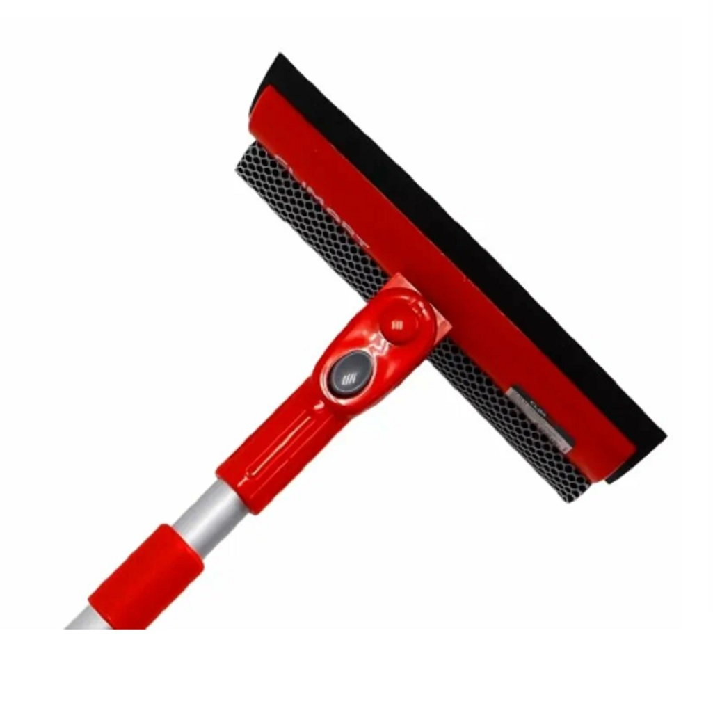 Швабра телескопическая CLIM ART CA-SB-02, 50-75 см, для мытья стекол, с поролоном и водосгоном