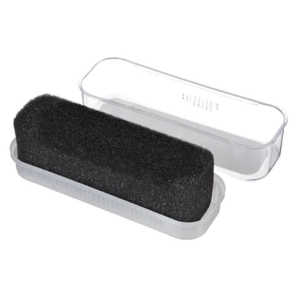 Губка Silver для обуви, придающая блеск, черная 48 шт. PS3001-01