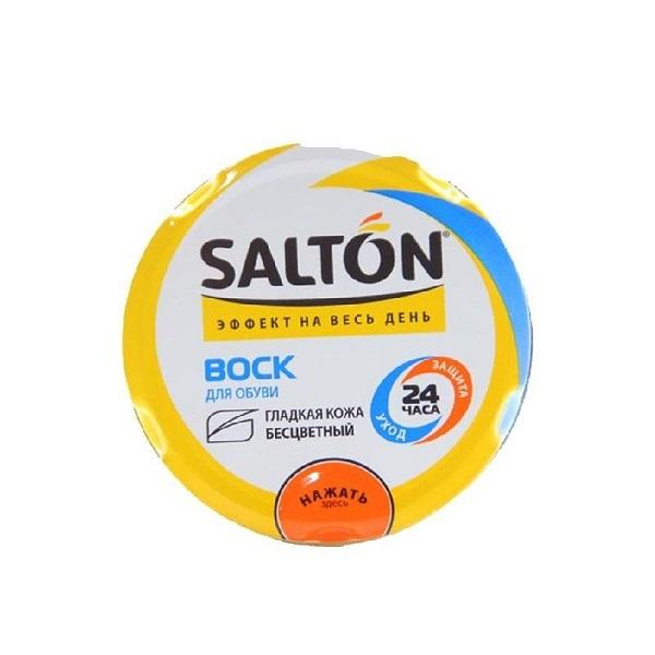 Воск SALTON для обуви бесцветный 75 мл