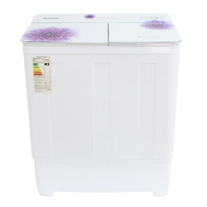 Стиральная машина Willmark WMS-65G 6,5 кг, стеклянная крышка