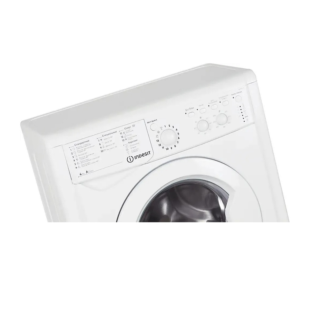 Машина стиральная фронтальная Indesit WUC 4105 CIS, 1000 об/мин, 4 кг, белая