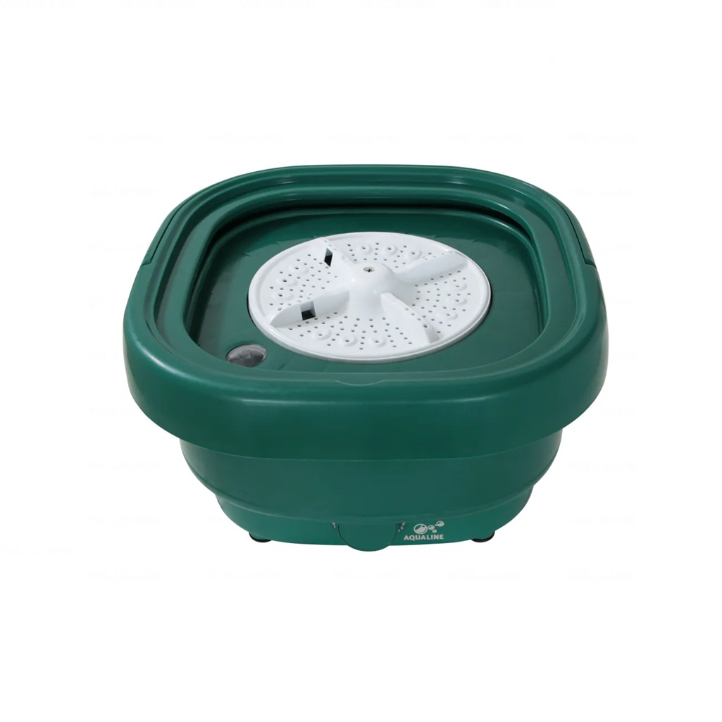 Стиральная машина Optima МС-30СК 170 Вт, малютка 2.5 кг, вертикальная, складная, темный изумруд