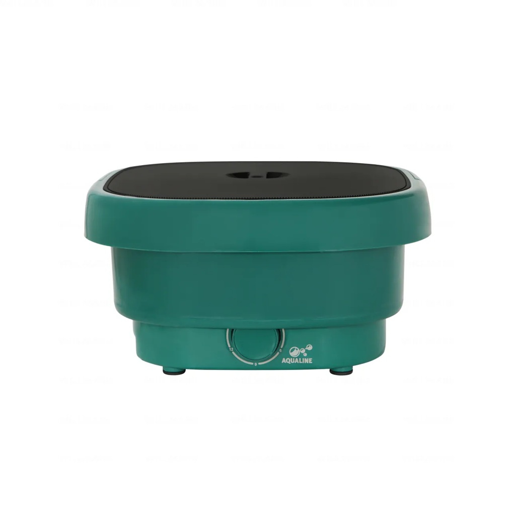 Стиральная машина Optima МС-30СК 170 Вт, малютка 2.5 кг, вертикальная, складная, темный изумруд