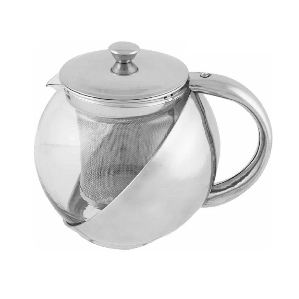 Чайник заварочный стекло, нержавеющая сталь 500 мл Mallony