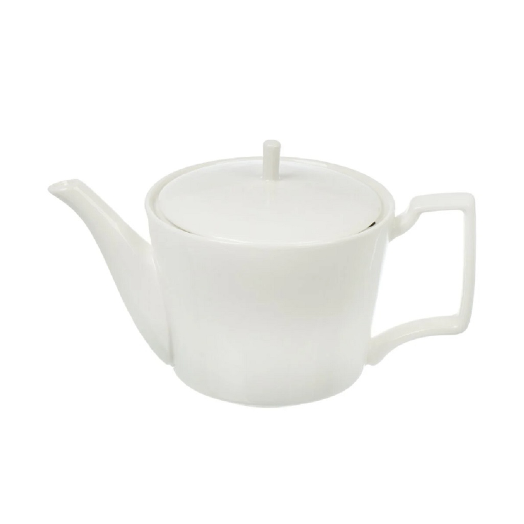 Чайник заварочный круглый Грейс керамика, 1 л, белый Y4-9051