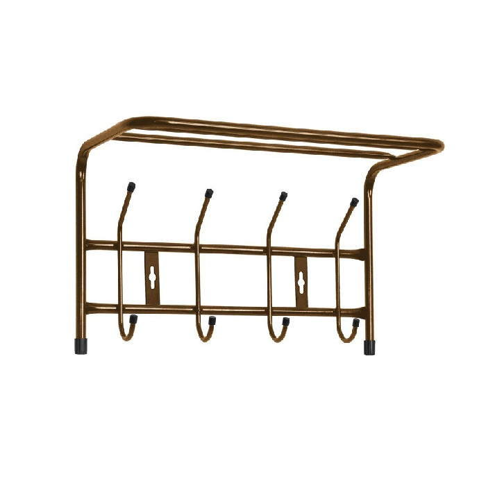 Вешалка настенная с полкой 