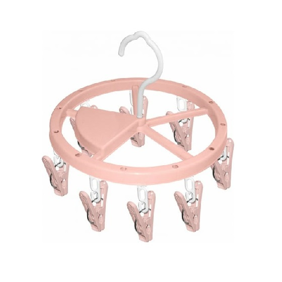 Вешалка с 8 прищепками Мультидом FL75-33 d17 см