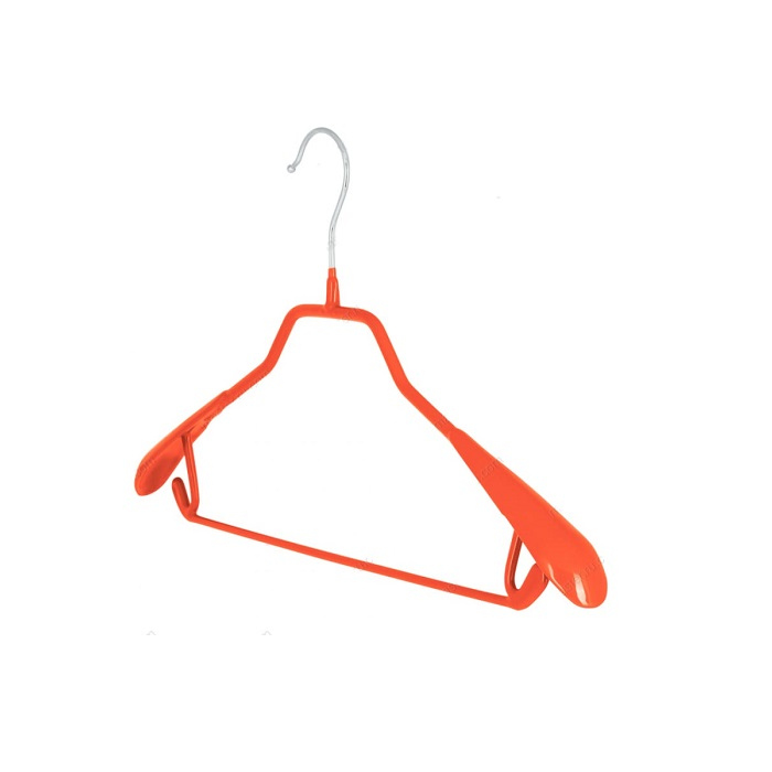 Вешалка-плечики с противоскользящим покрытием 41 см коралл 60291 Master House